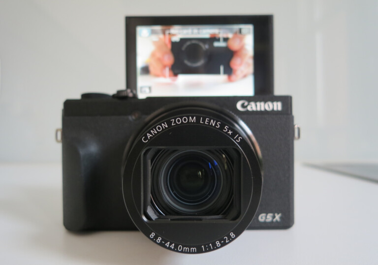 Canon Powershot G5 X Mark II Display