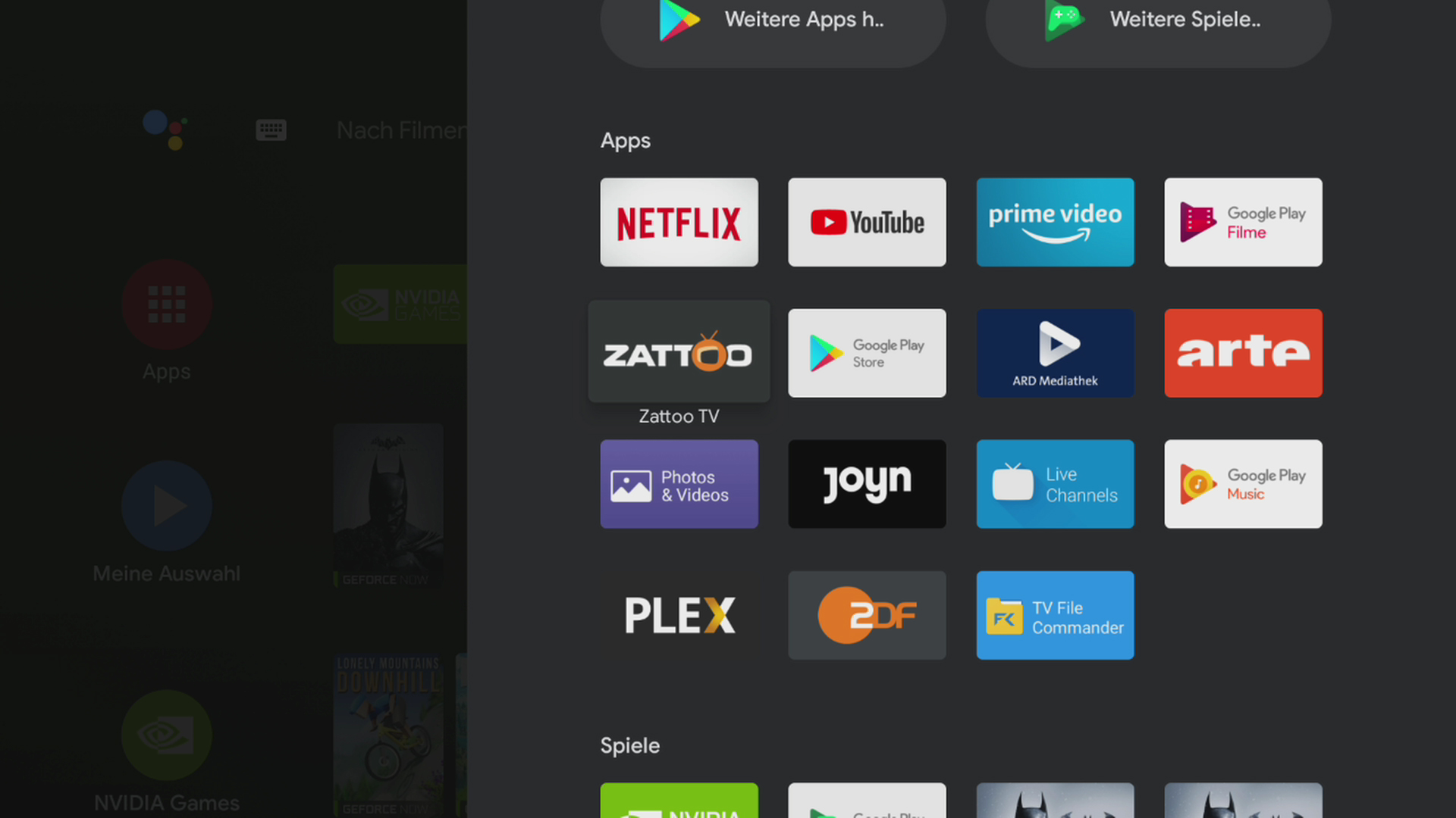 Nvidia Shield TV Pro Apps