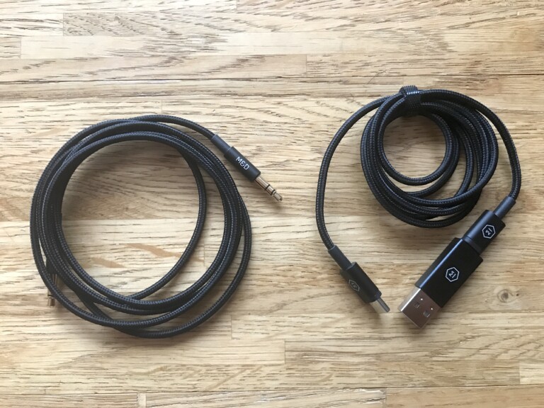 Textilummanteltes Retro-Kabel für Retro-Kopfhörer