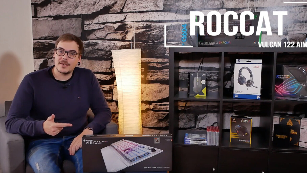 Roccat Vulcan 122 AIMO: Die High-Tech-Tastatur aus Hamburg