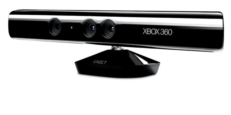 Microsoft Kinect für die Xbox 360. Bild: Microsoft