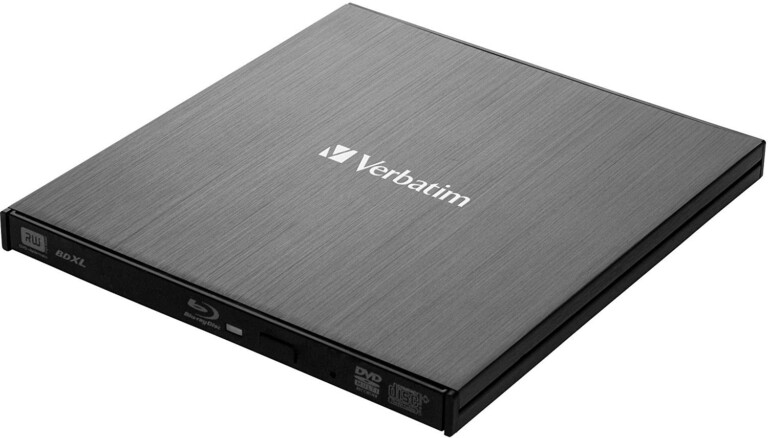 Verbatim External Slimline USB: Bringt Blu-rays auf PC oder Notebook