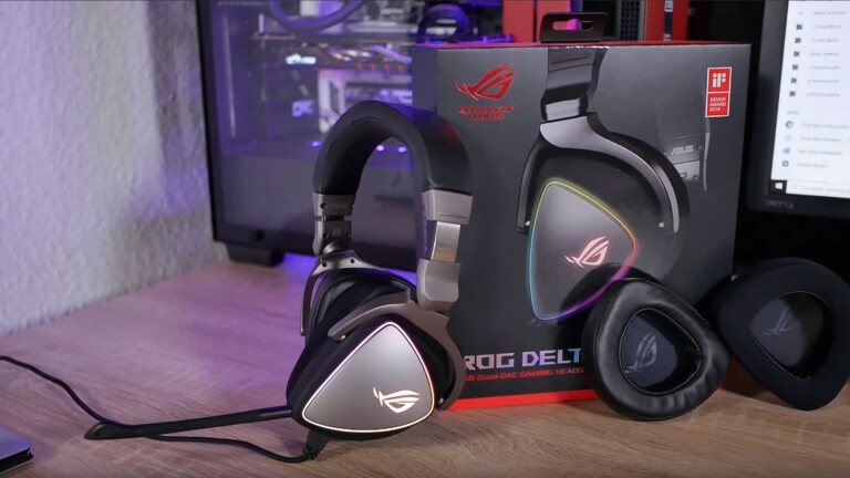 Asus ROG Delta: Das eckige Gaming-Headset