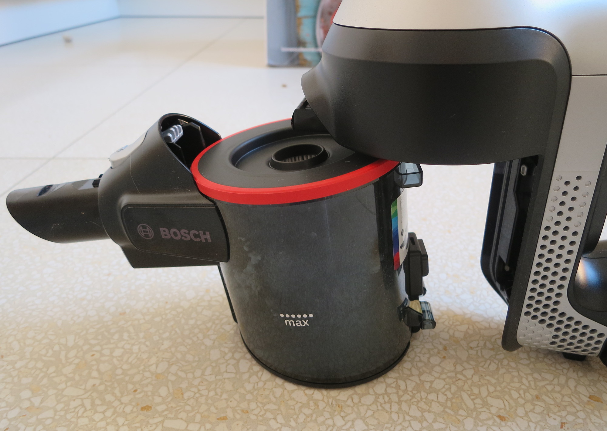 Filter des Akku-Staubsaugers Bosch Unlimited Serie 6