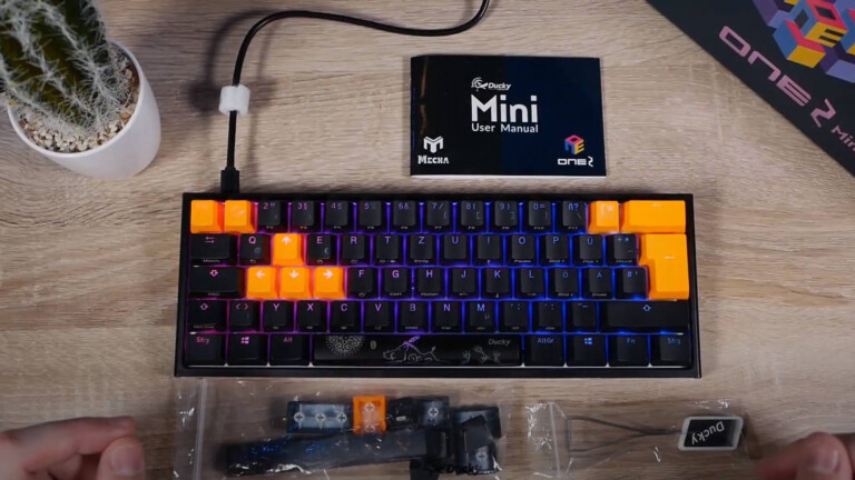 Ducky One 2 Mini: Schlanke Gaming-Tastatur für unterwegs