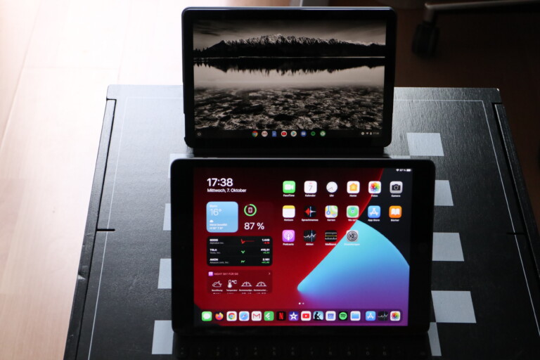 iPad 8 vs. Lenovo IdeaPad Duet Chromebook