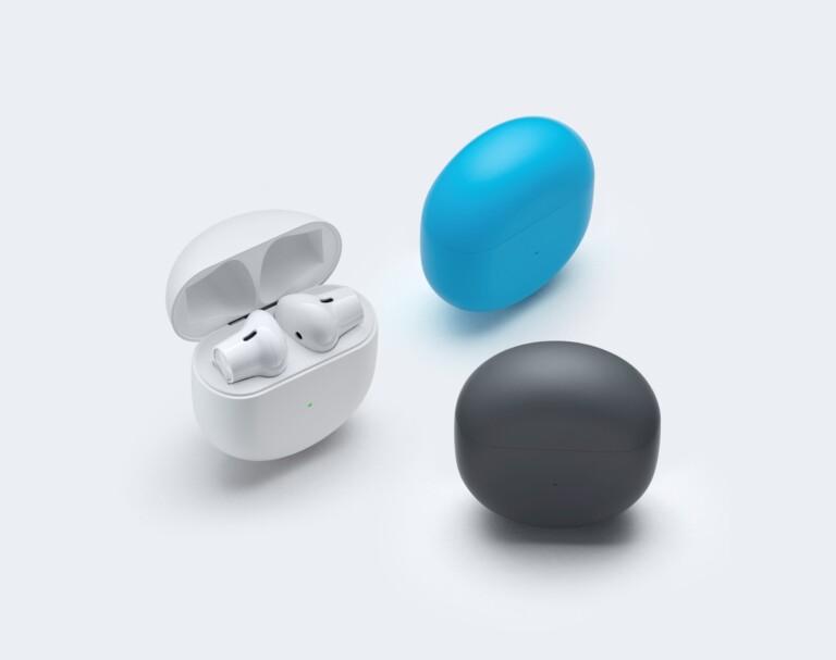 Schnurlose Kopfhörer, die OnePlus Buds, kündigte das Unternehmen auch an. (Foto: OnePlus)