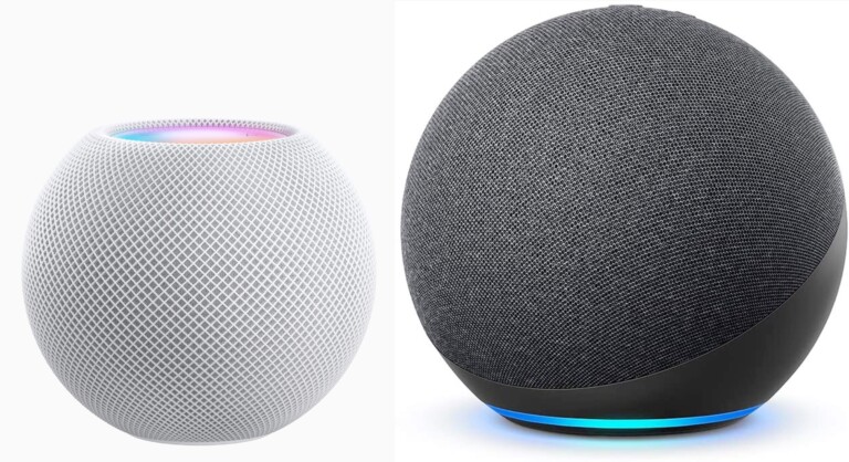 Apple HomePod Mini vs. Amazon Echo 4. Gen