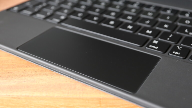 Das TouchPad am Apple Magic Keyboard: Eine weitere Steuerungsmöglichkeit für ein iPad.