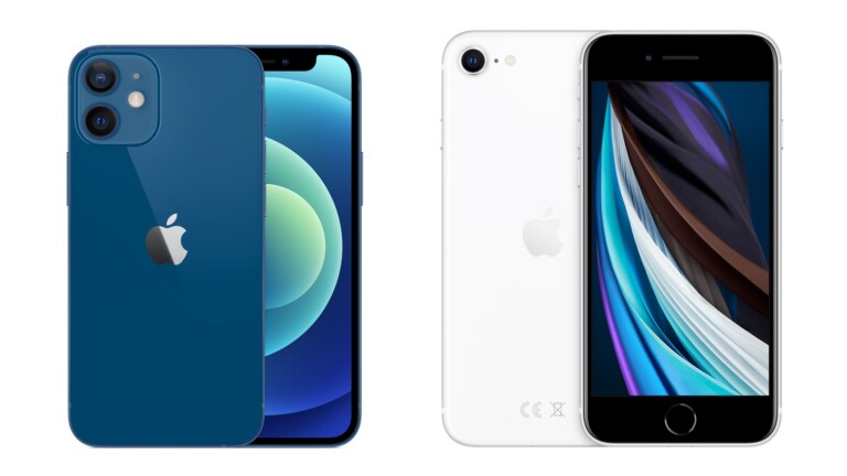 iPhone 12 Mini vs. iPhone SE (2020): Apples Kleine im Vergleich