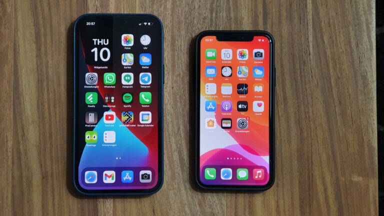 Der Vergleich: iPhone 12 Pro Max vs. iPhone X
