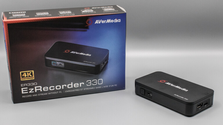 AVerMedia EzRecorder 330 im Test: Capture Card für PS5, Xbox Series und Retro