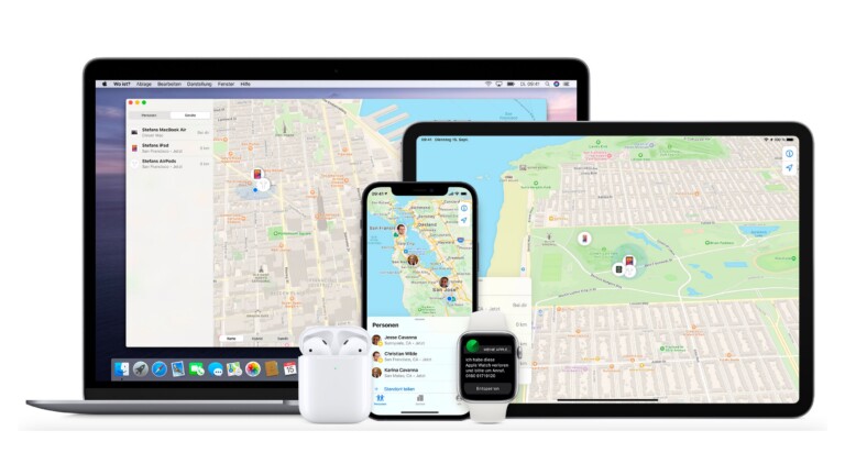 Apple Find My/Wo ist: Dinge lokalisieren und ansteuern