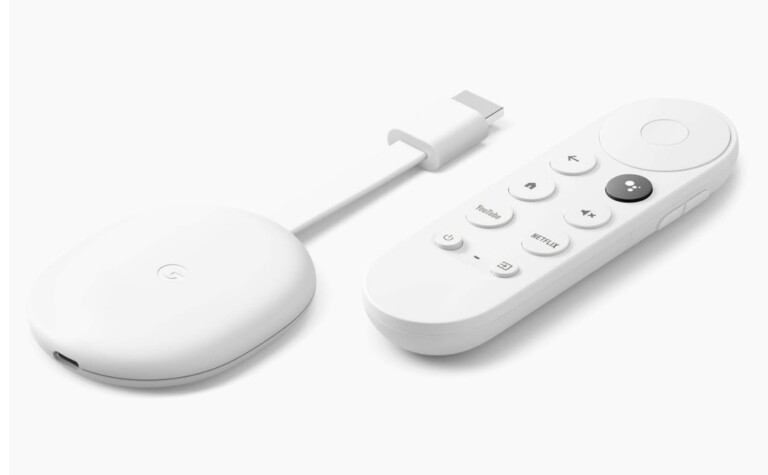 Dezent, unscheinbar, attraktiv - der Chromecast mit Google TV. (Foto: Google)