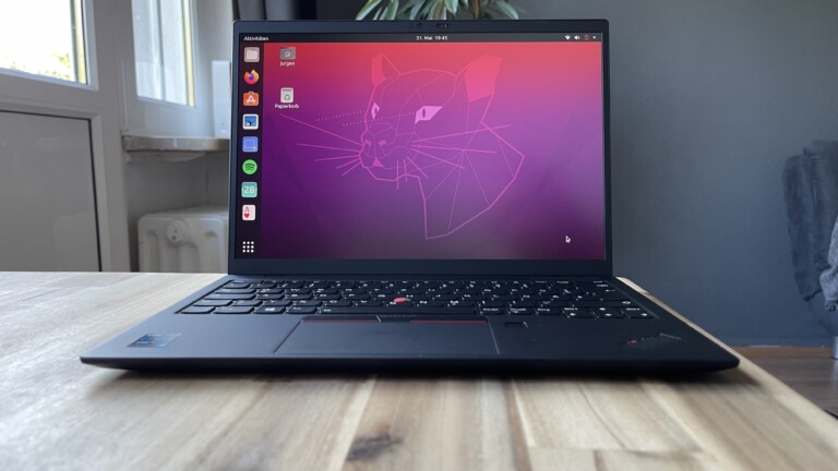Ubuntu Linux auf einem Lenovo Thinkpad X1 Nano