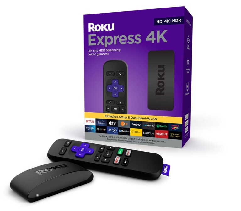 Der Roku Express 4K bietet AirPlay zum Nachrüsten. (Foto: Roku)