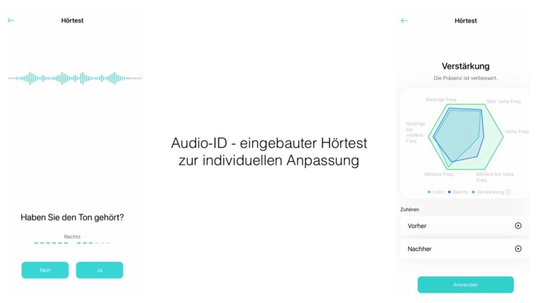 OnePlus Buds Pro Audio-ID: integrierter Hörtest