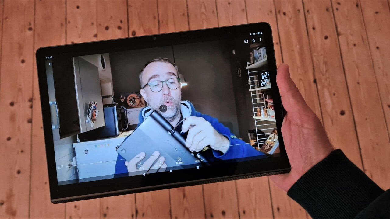 Lenovo Yoga Tab 11 im Test: Schönes Tablet mit kleinen Schwächen
