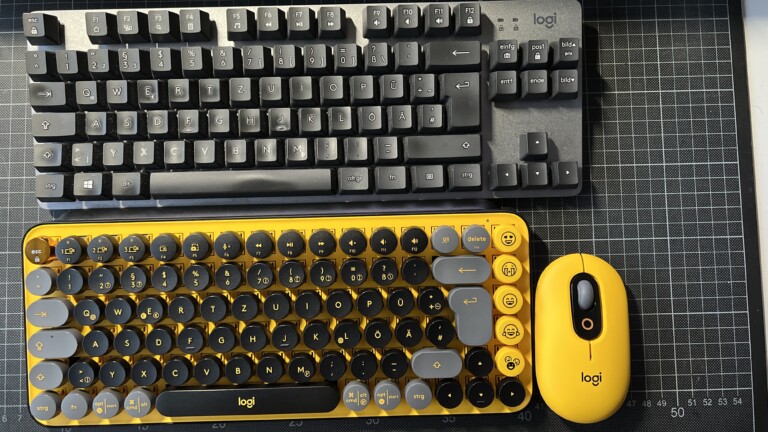 Logitech Pop Keys Tastatur: klein und kompakt