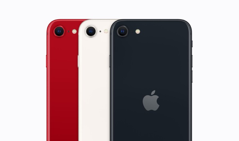 Das iPhone SE gibt es noch nicht in großer Farbauswahl. (Foto: Apple)