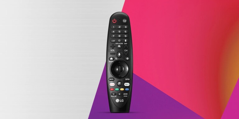 Besitzt die Magic Remote deines Fernsehers eine Amazon-Prime-Taste, ist dein TV für Alexa geeignet. (Foto: LG)