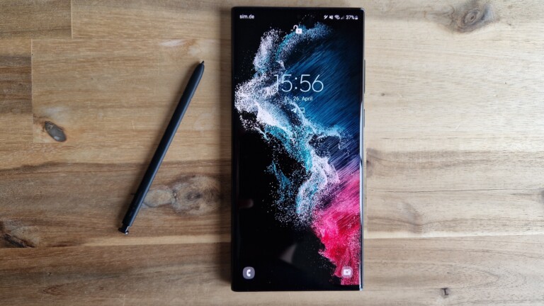 Tolles Display, erstklassiger S-Pen: Das Galaxy S22 Ultra ist ein Top-Smartphone.
