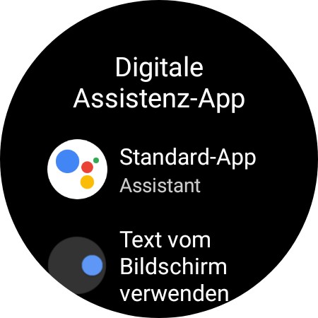 Der Google Assistant sollte die Standard-App sein. (Screenshot)