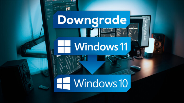 Downgrade von Windows 11: So kehrst du zu Win 10 zurück