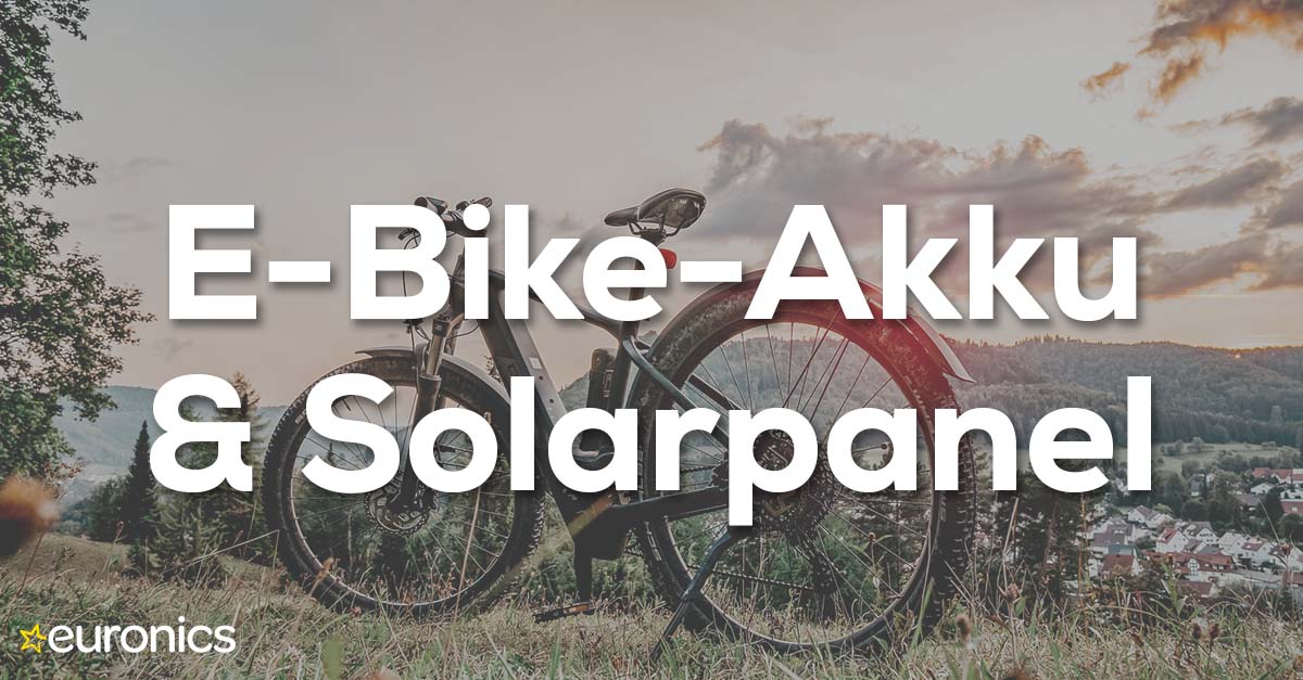 E-Bike-Akku an einer Solar-Powerstation laden? Klar geht das!