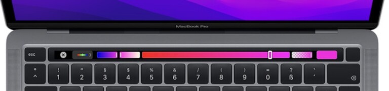 Apple | Apple: The amazing return of the touch bar on the 13-inch MacBook Pro | macbook | MacBook Pro Touchbar