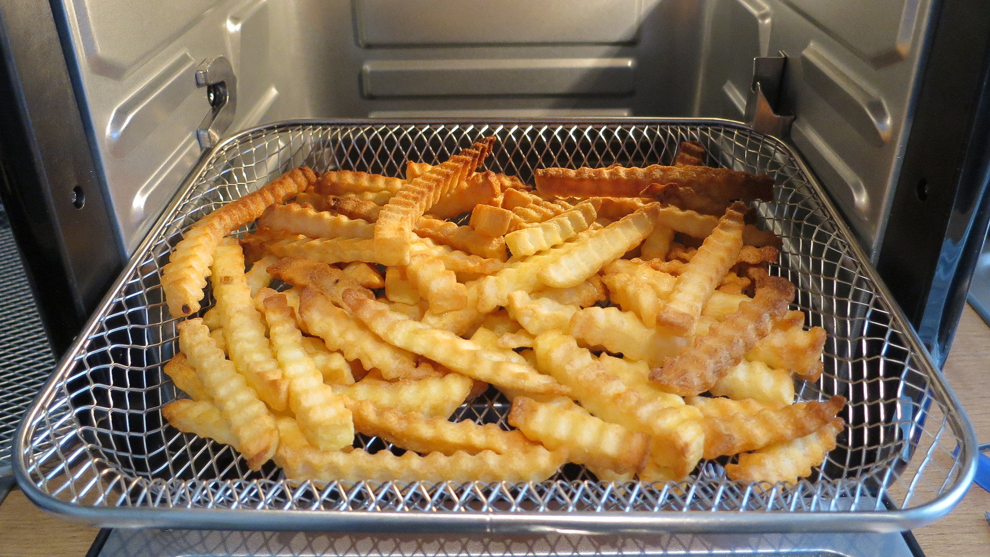 Tefal Easy Test Ofen Heißluft & mit Grill: Oven Fry im