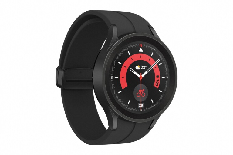 Die Galaxy Watch5 Pro bietet ein langes GPS-Tracking. (Foto: Samsung)