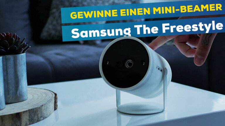 Gewinne mit EURONICS und Samsung den Mini-Beamer The Freestyle