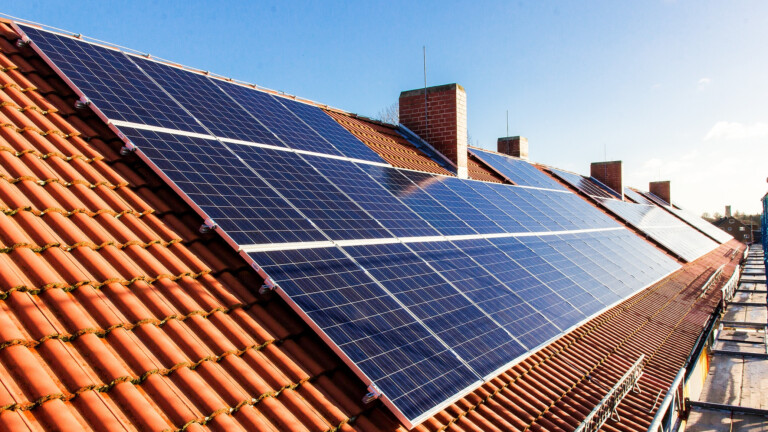 Fotovoltaik auf dem Hausdach