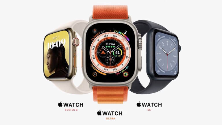 Das aktuelle Apple-Watch-Lineup besteht aus der Watch SE, der Watch Ultra und der Watch Series 8. Von der Series 7 gibt es noch Restbestände.