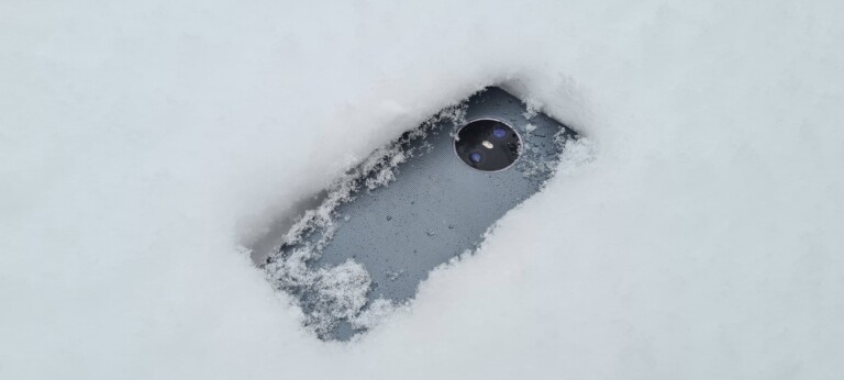 Im Schnee fühlt sich das GX6 durchaus wohl. (Foto: Sven Wernicke)