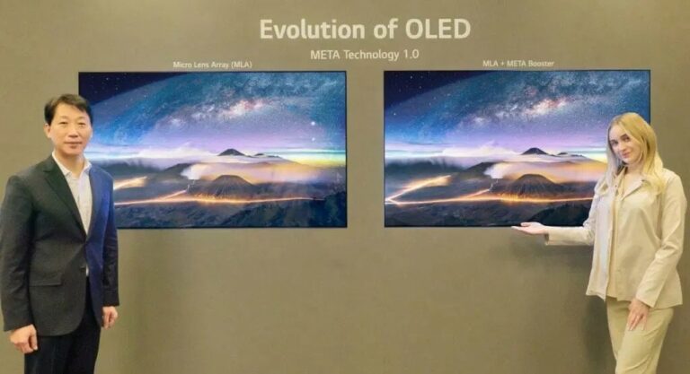 Die OLED-Technologie verbessert LG durch Meta Booster und MLA. (Foto: LG)