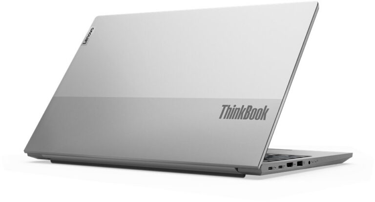 Lenovo ThinkBook 15 G3  Rückansicht mit Deckel