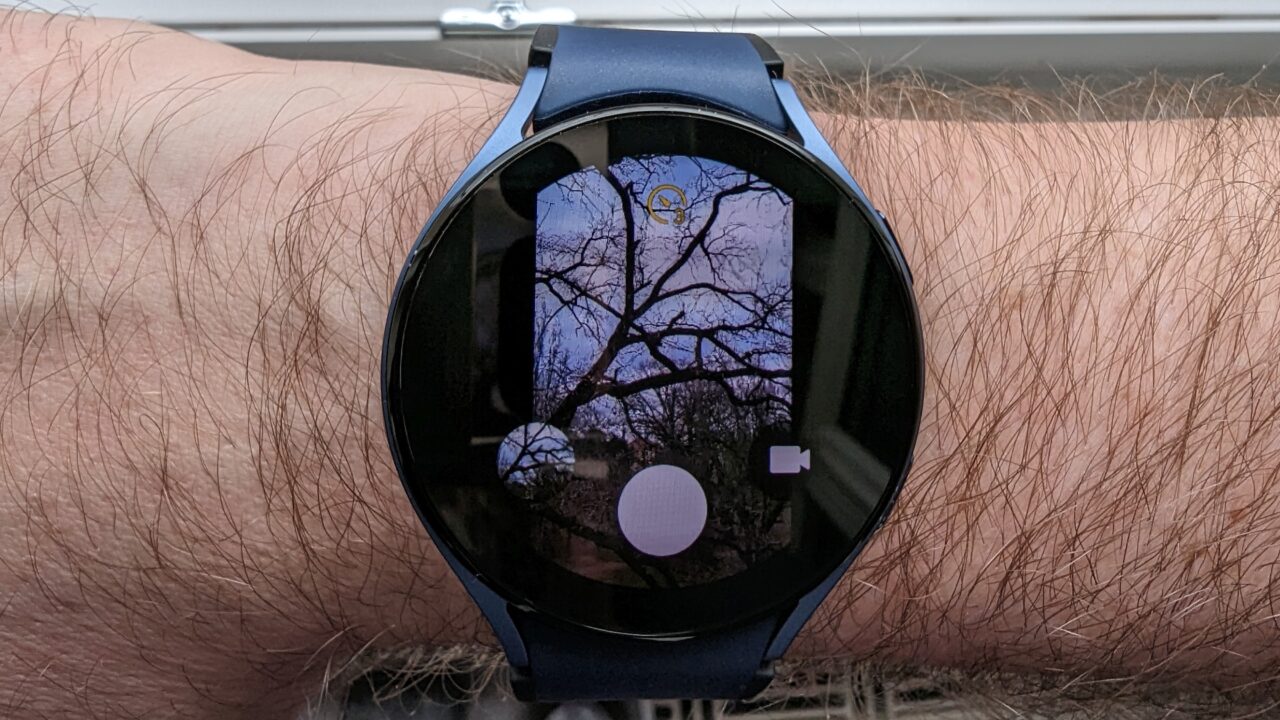 Samsung Galaxy Watch: So steuerst du deine Smartphone-Kamera