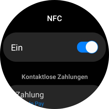 Im Bereich NFC findest du "Zahlungen". Dort wählst du Google Pay/Wallet aus. (Screenshot)
