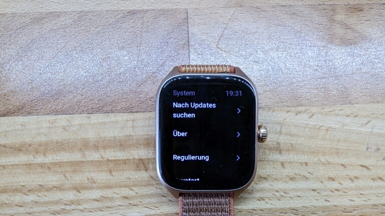 Nicht vergessen: Regelmäßig auf Updates prüfen. Das geht entweder direkt an der Uhr (bei WLAN-fähigen Smartwatches) oder über die App. (Foto: Sven Wernicke)
