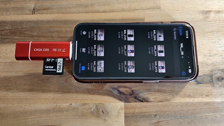 Apple iPhone USB C Zubehoer SD Speicherkarte