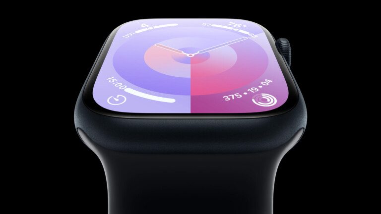 Die Apple Watch Series 9 bietet neue Funktionen, optisch hat sich aber nichts getan. (Foto: Apple)