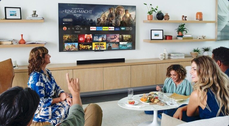 Ein Fire-TV-Fernseher von Amazon bietet ebenfalls Luna an. (Foto: Amazon)