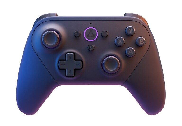 This is the Luna Controller.  It is also functional as Gamepads.  Im Zweifel: probieren.  (Photo: Amazonas)