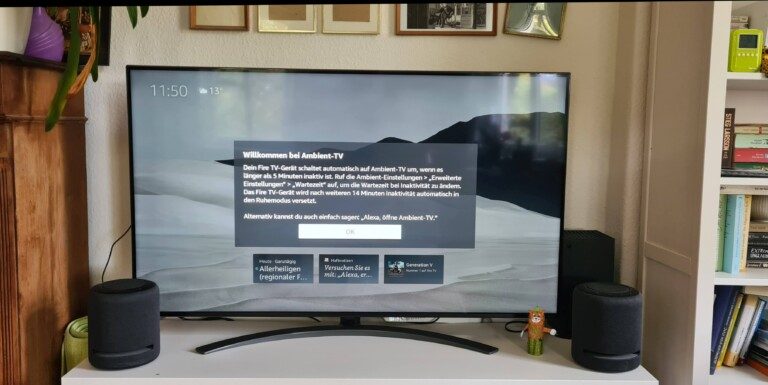 Ambient-TV lässt sich individualisieren. (Foto: Sven Wernicke)