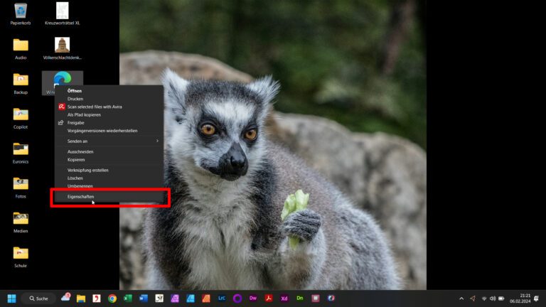 Shortcut unter Windows 11 erstellen