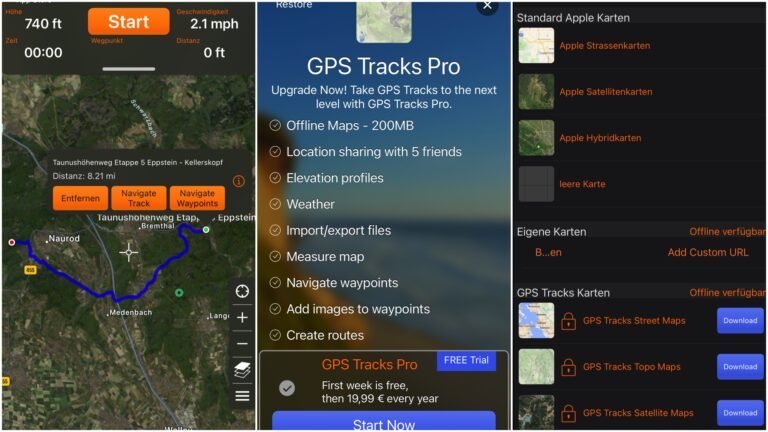 GPS Tracks