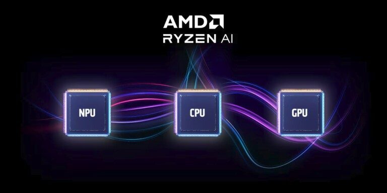 Die NPU ist Bestandteil von AMD Ryzen AI. Ähnlich ist dies auch bei Intel der Fall. (Foto: AMD)