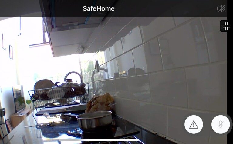 Essen überwachen mit Blink Überwachungskamera